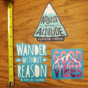 Big Bear Lake, CA Car Decal/Stickers